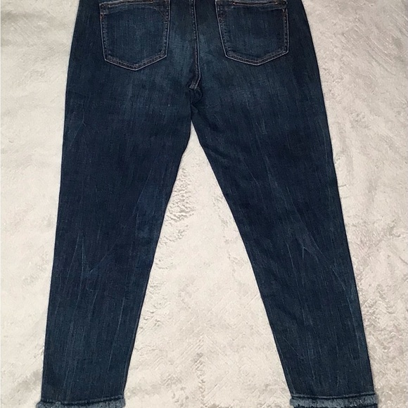 Zara Basic Z1975 Denim Skinny Lightly Distressed Raw Hem Fit Jeans EU38 US6 - Picture 5 of 16